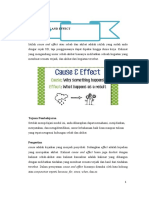 Cause Effect - Bahan Ajar