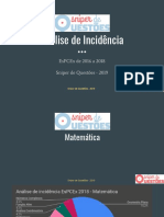 Espcex Analise de Incidencia