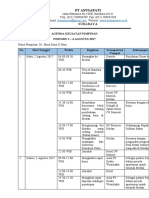 Agenda Kegiatan Pimpinan