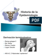 Historia de La Epidemiologia