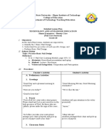 Detailed Lesson Plan Basic Nail Design