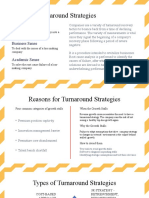Strategic Management Presentation Turnaround Strategy