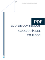 Guía de Geografía Del Ecuador
