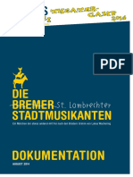 Dokumentation: Die St. Lambrechter Stadtmusikanten Theatercamp 2014