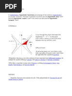 Mathematics Trigonometric: Tangent "Tanh"