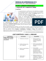 Desarrollo Indagacion 1 U 4 Sesion 2