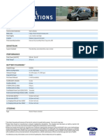 2022 Ford e Transit Tech Specs