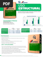 Ficha Técnica del Cemento Portland Tipo I | PDF | Cemento | Hormigón