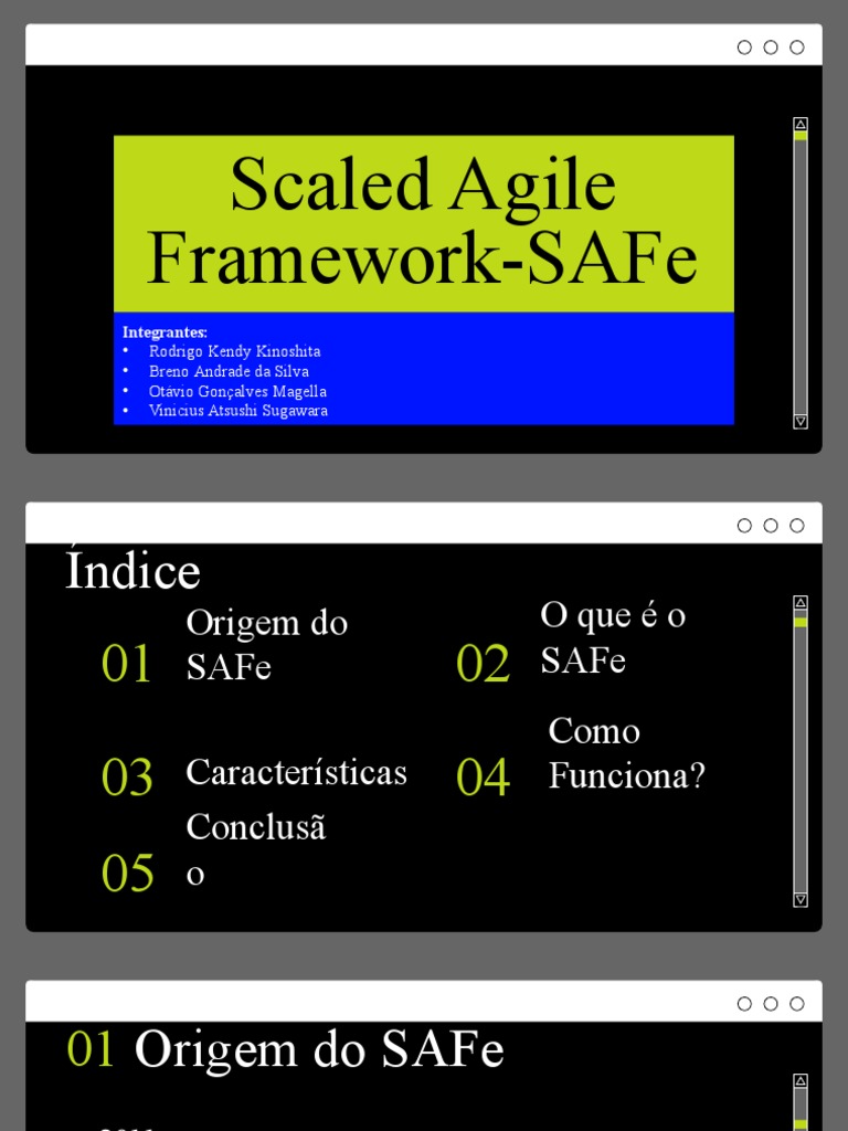 Metodologia SAFe: Estrutura e Funcionamento | PDF | Carreira e Crescimento