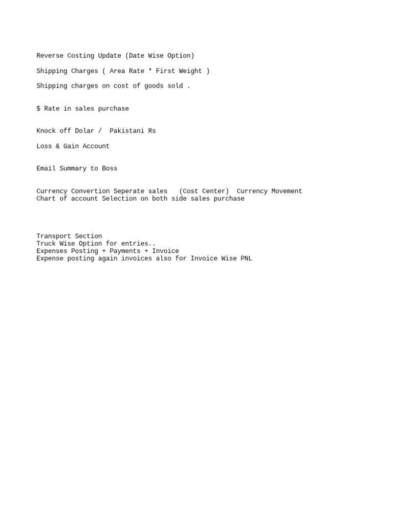 CargoWise Revenue Dashboard Update | PDF | Business | Finance & Money ...