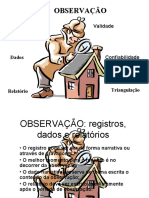 OBSERVAÇÃO