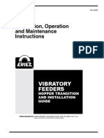 VM 3320 Eriez Hopper Transition Installation Guide