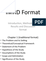 IMRD Format Guide for Academic Papers