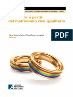 Activismo Judicial. Cómo Deciden Los Tribunales Constitucionales en América Latina - Matrimonio Civil Igualitario PDF