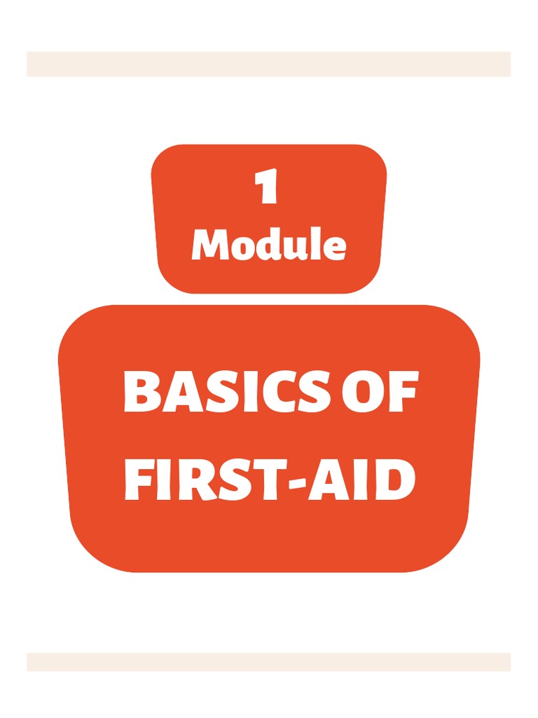 Basics of First Aid PDF First Aid Cardiopulmonary Resuscitation