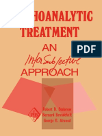 (Psychoanalytic Inquiry Book Series) Robert D. Stolorow, Bernard Brandchaft, George E. Atwood - Psychoanalytic Treatment - An Intersubjective Approach (2000, Routledge)