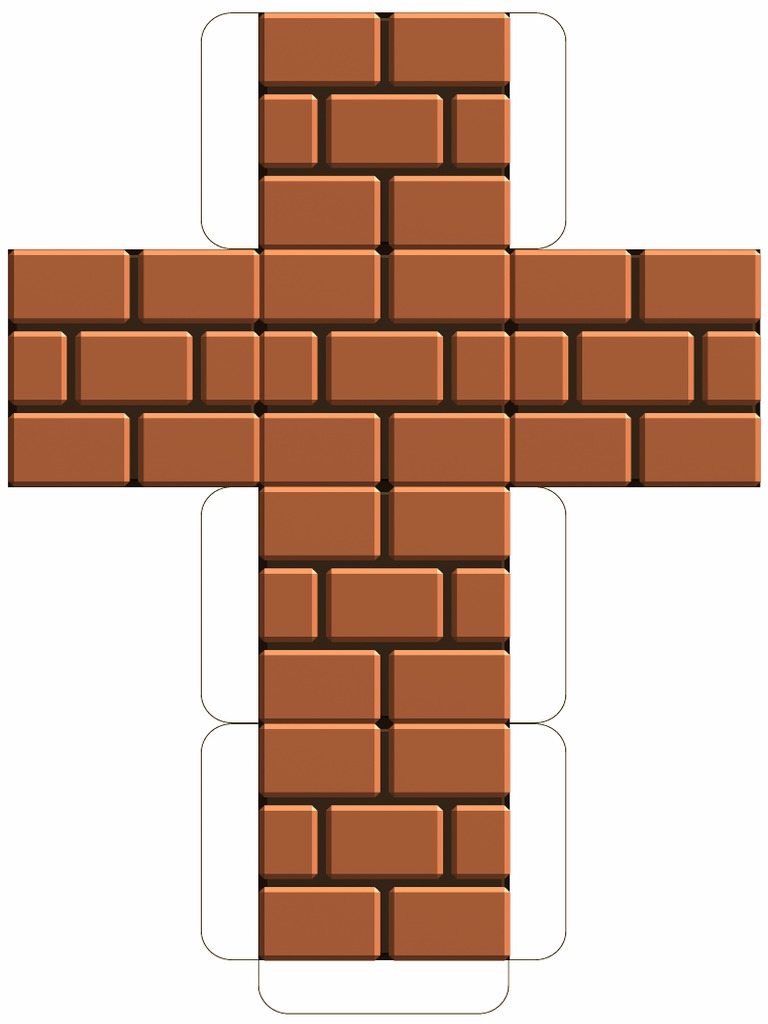 Mario Brick Block Template | PDF