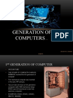 Generation of Computers Divya Chavan Sybaf2