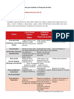 Matriz Proyecto de Vida