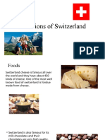 Traditions of Switzerland