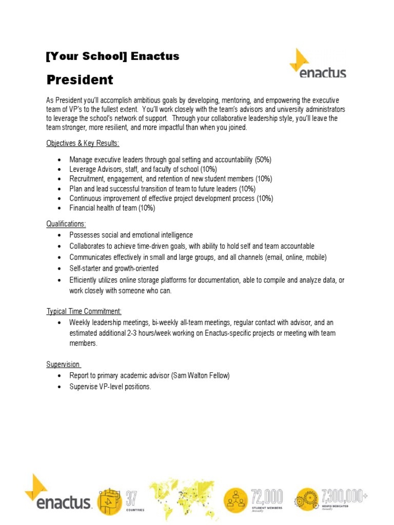 president-job-description-pdf