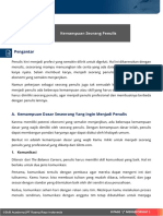 A. Kemampuan Dasar Seseorang Yang Ingin Menjadi Penulis: 1. Komunikasi