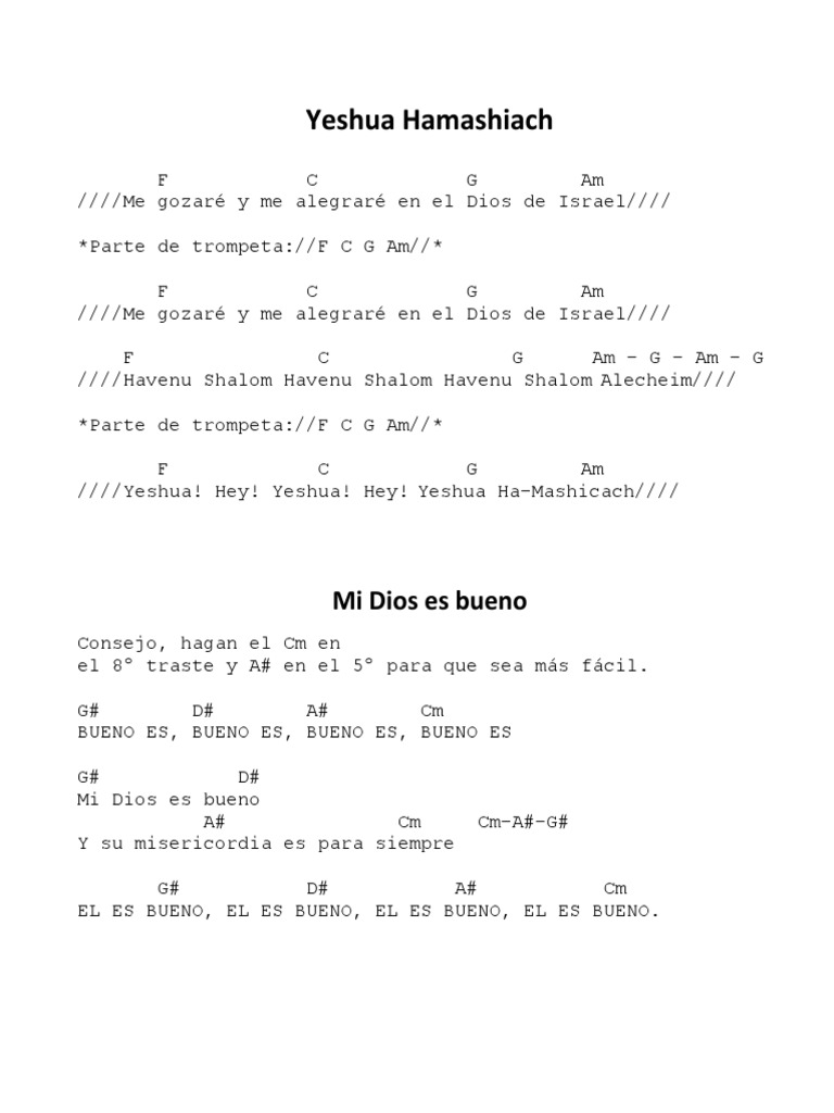 Yeshua Hamashiach Pdf