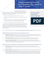 Decommissioning Checklist For Enterprises