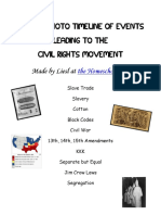 Civil Rights Photo Timeline History Overview