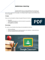 Actividad 2 - Plataformas E-Learning