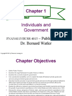 BUSS 4015 CHAPTER 1 Individuals and Government HYMAN 2020