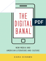 Dokumen - Pub - The Digital Banal New Media and American Literature and Culture 9780231184281 9780231545402