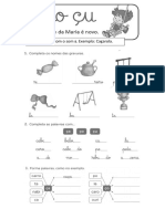 Casos de Leitura Ça - Ço - Çu