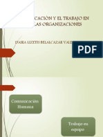 La Comunicación y El Trabajo en Equipo en