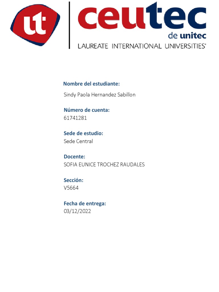 Tarea 8 Pdf Honduras Software
