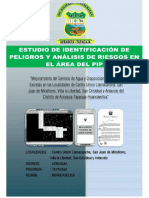 Identificación de Peligros y Análisis de Riesgo en El Área Del PIP