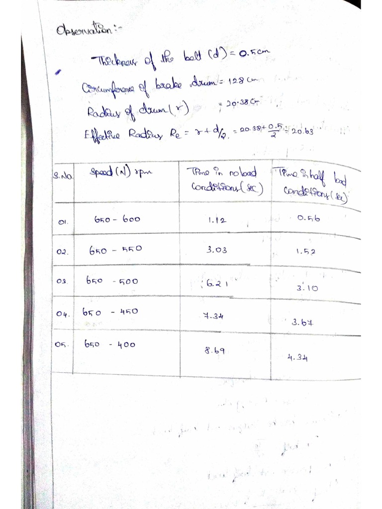Retardation Test On Texwel Engine PDF