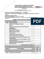 Matriz Curricular Vertical Celi