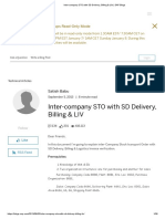 Inter-Company STO With SD Delivery, Billing & LIV - SAP Blogs