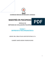 Metodo de Evaluación Psicopedagogica