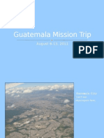 Guatemala Mission Trip-Blog