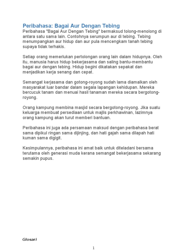 Peribahasa Pdf