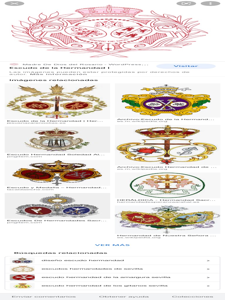 Escudo Vector PNG Hermandad PDF