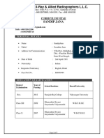 Sandip Jana CV-IXAR-Aug 2022