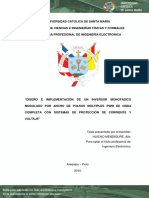 Tesis Presentado Por El Bachiller: Huicho Mendigure, Alfz. para Optar El Título Profesional De: Ingeniero Electrónico