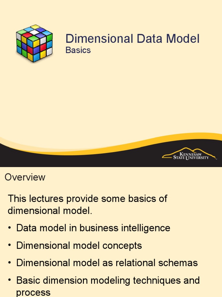 Lec2 Dimensional Model | PDF | Conceptual Model | Data Warehouse