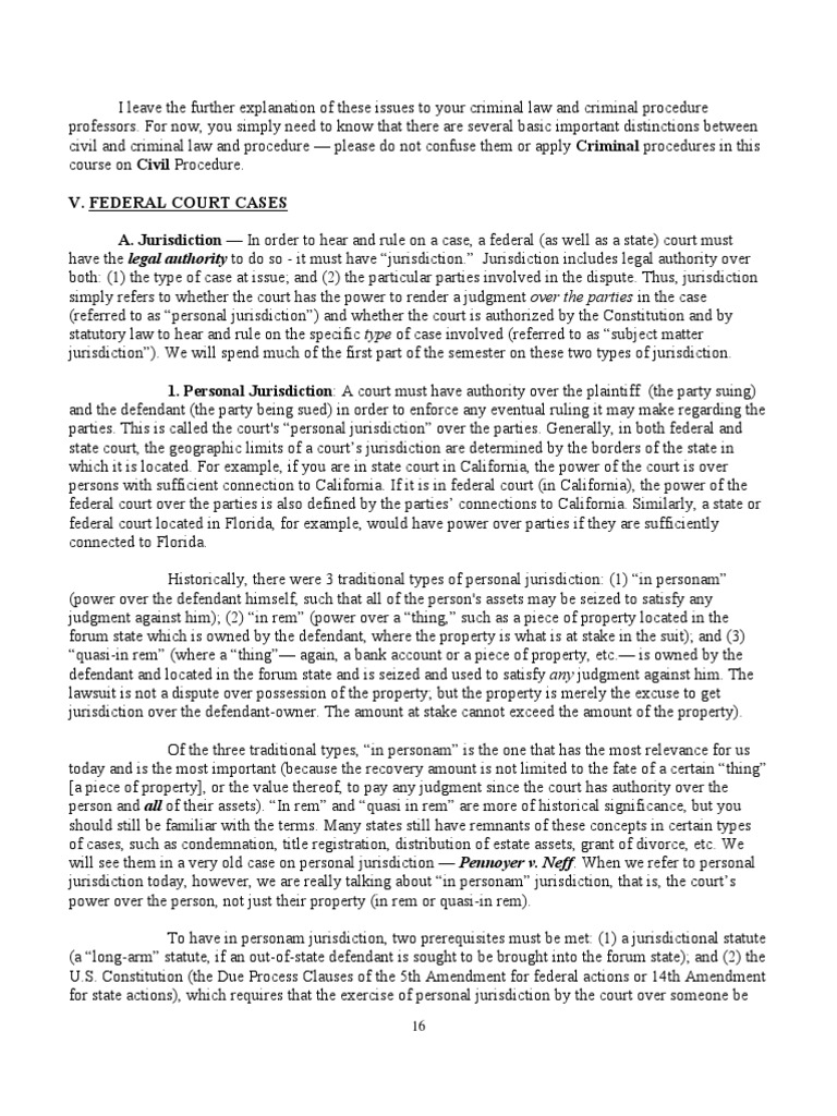 CivPro Intro Overview Second.third Assignments PDF Diversity