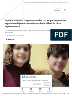 4 Difunden Fragmentos de Las Cartas Que Las Gemelas Argentinas Dejaron Antes de Caer Desde El Balcón de Su Departamento - LA NACION