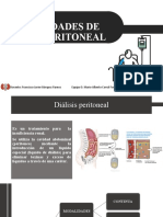 Modalidades de Diáisis Peritoneal