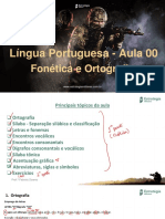 Aula 00 - Fonética - Notas